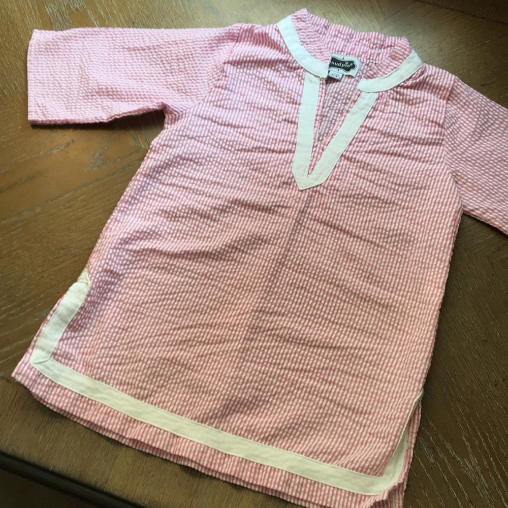 Seer Sucker Tunic Top